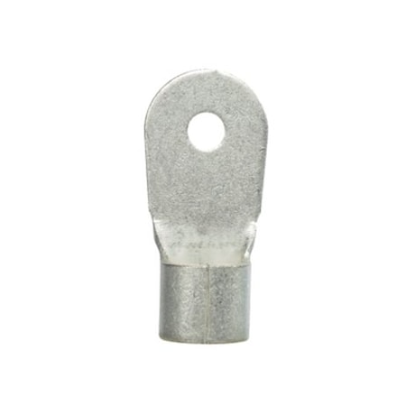 Panduit Ring Terminal, #10 Stud Size, 8 AWG, 2,000 V, Bare Insulated, Bare, 25 PK P8-10RNHT6-Q